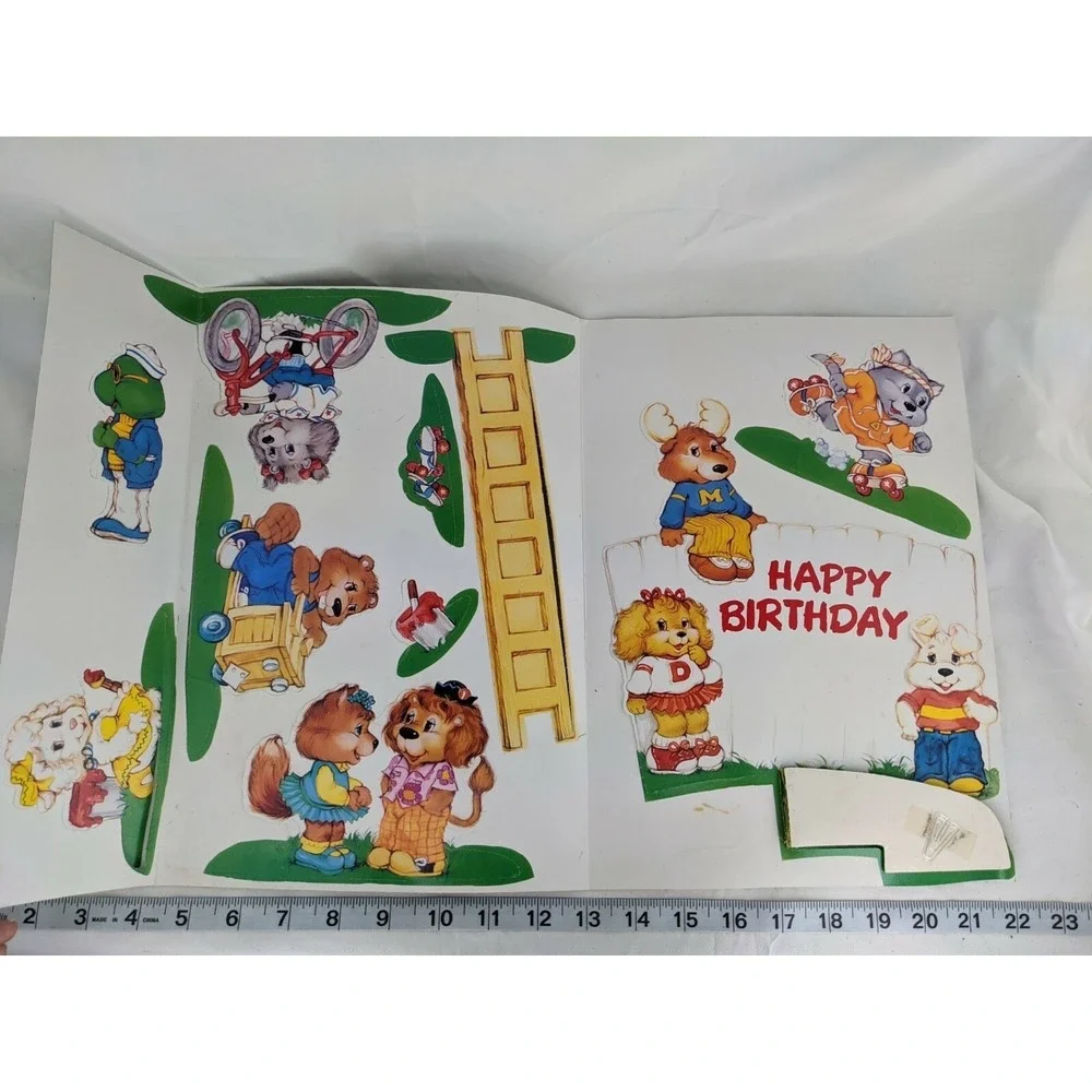 Get Along Gang‎ Birthday Decoration Centerpiece Paper Honeycomb Sealed 1985